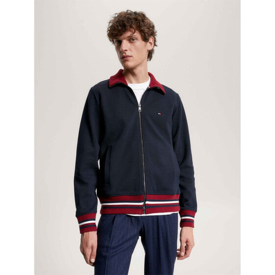 TOMMY HILFIGER Bold Global Through full zip sweatshirt