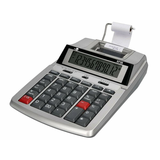 Калькулятор печатный Liderpapel XF36 White