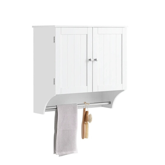 Шкаф для ванной комнаты SoBuy модель BZR84-W
