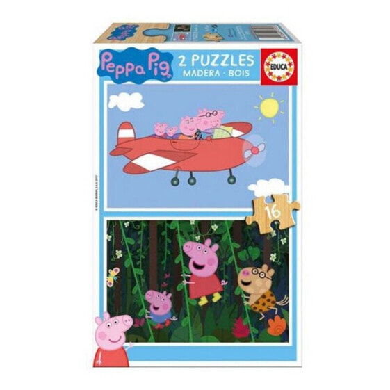 Головоломка Peppa Pig Educa 17157 16 Предметы