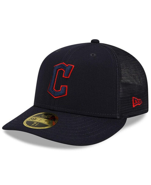 Men's Navy Cleveland Guardians 2022 Batting Practice Low Profile 59FIFTY Fitted Hat
