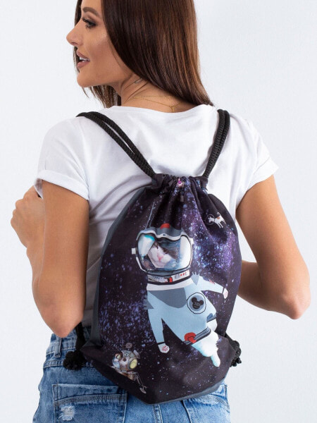 Женский спортивный рюкзак-мешок с рисунком Космос Factory Price