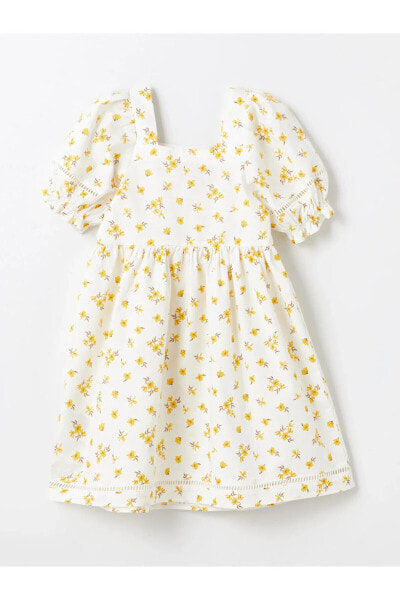 Платье для малышей LC WAIKIKI Краткое цветочное платье