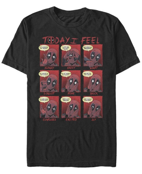 Men's Deadpool Feels Short Sleeve Crew T-shirt