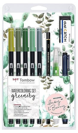 Tombow WCS-GR - Stick pen - Multicolour