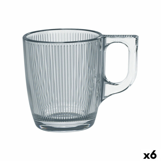 Чашка Luminarc Stripy Прозрачный Cтекло 90 ml (6 штук)