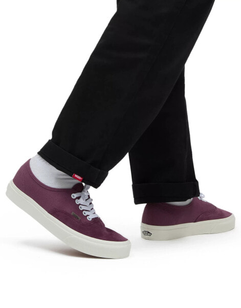 Vans authentic trainers in plum wine