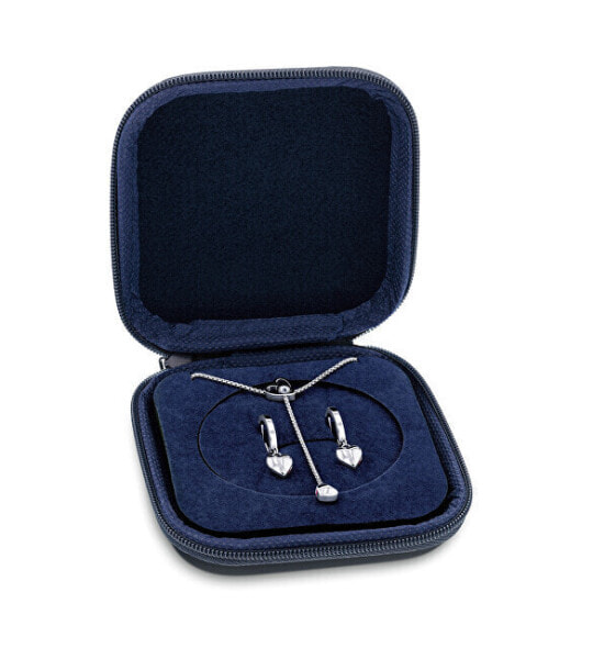 Original Minimal Hearts 2770175 steel jewelry set