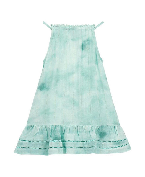 Big Girls Lurex Gauze Dress