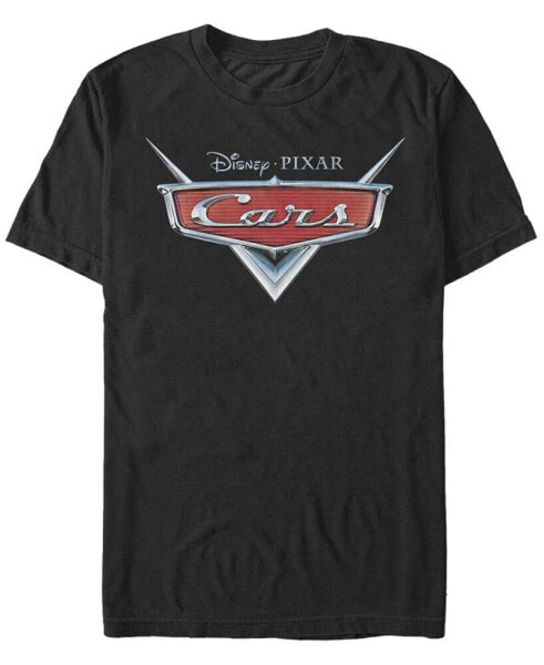 Men's Cars Film Logo Short Sleeve Crew T-shirt