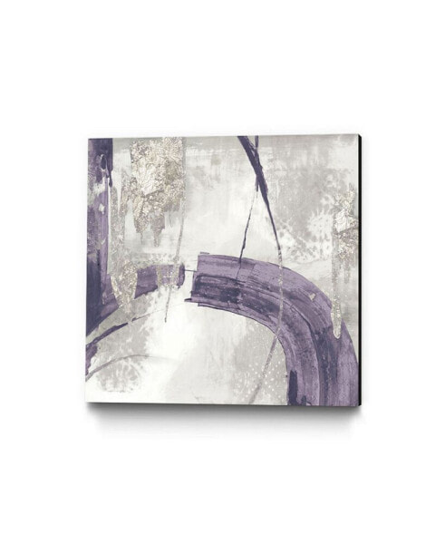 20" x 20" Ink I Lavender Version Museum Mounted Canvas Print