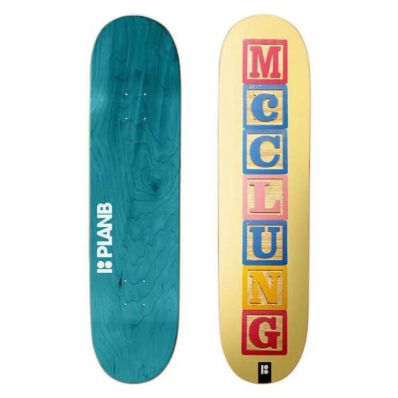 PLAN B Mcclung blocks one offs 8.25´´ skateboard deck