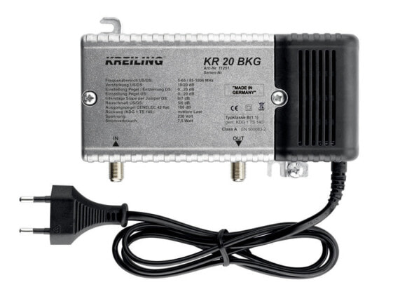 Kreiling KR 20 BKG - 7.5 W - 230 V - 153 x 93 x 53 mm - 800 g