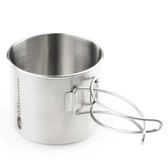 GSI OUTDOORS Glacier 590ml Stainless Steel Cup & Pot