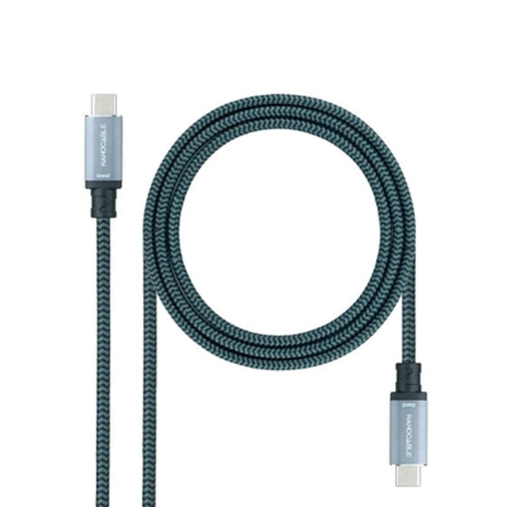 USB-C-кабель NANOCABLE 10.01.4101-COMB Зеленый 1 m