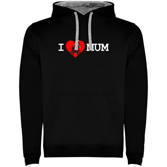 KRUSKIS I Love Mum Two-Colour hoodie