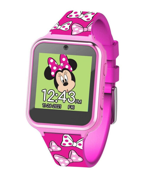 Умные часы ACCUTIME Minnie Mouse Kid's Touch Screen Pink Silicone