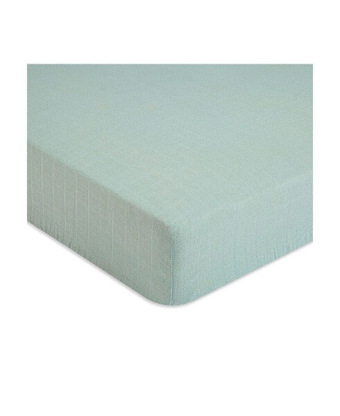Baby Boys Neutral Cotton Crib Fitted Sheet