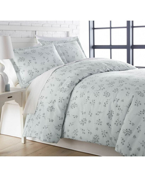 Sweet Florals Ultra Soft 3 Pc. Duvet Cover Set, King/California King