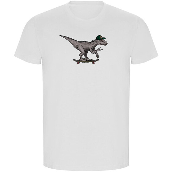 KRUSKIS Dino Skate ECO short sleeve T-shirt