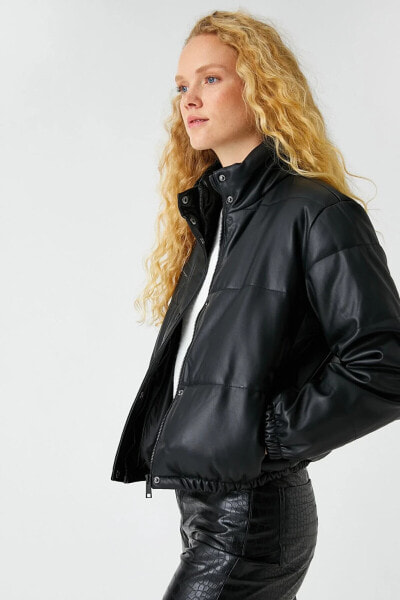 Куртка женская черная Koton 3WAK20068EW