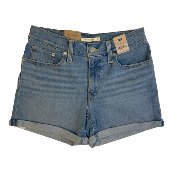 Levi's Women's Mid-Length Denim Mid-Stretch Super Soft Short