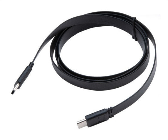 Akasa AK-CBUB46-10BK - 1 m - USB C - USB C - USB 3.2 Gen 2 (3.1 Gen 2) - 10000 Mbit/s - Black
