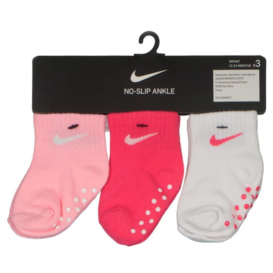 Носки для детей Nike Core Swoosh Gripper 3 пары