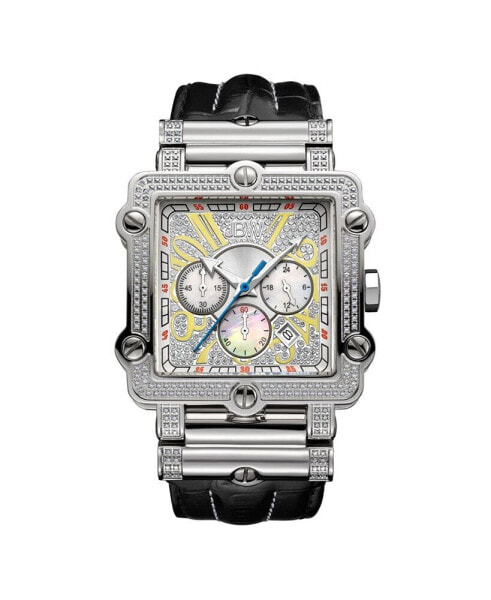 Men's Phantom Diamond (1 ct.t.w.) Stainless Steel Watch