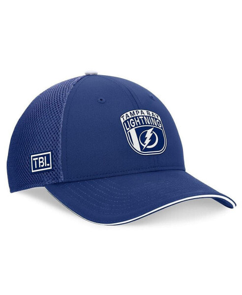 Men's Blue Tampa Bay Lightning 2024 NHL Draft on Stage Trucker Adjustable Hat