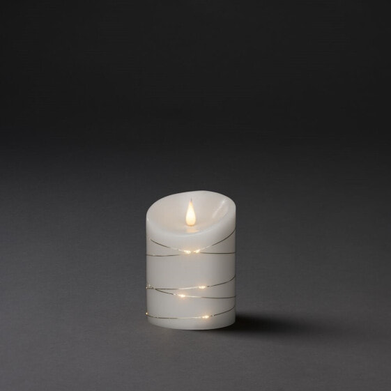 Konstsmide 1844-190 - Light decoration figure - White - Wax - IP20 - Candle - CE