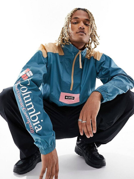 Columbia Riptide anorak in blue