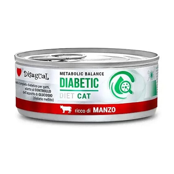 DISUGUAL 85g food for diabetic cats with beef 12 units