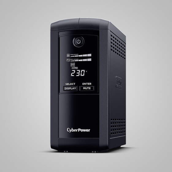 CyberPower Systems CyberPower Tracer III VP1000ELCD-FR - Line-Interactive - 1 kVA - 550 W - Sine - 167 V - 295 V