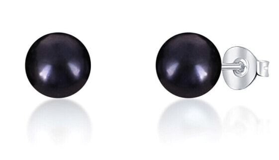 Серьги JwL Luxury Pearls Black Pearl Bouquet