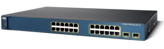 Cisco Catalyst 3560E-24TD - Switch - 1 Gbps - Amount of ports: - Wireless Rack module