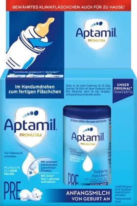 Anfangsmilch Pre trinkfertig von Geburt an, 2x90 ml, 180 ml