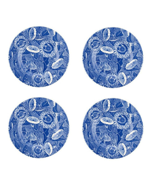 Blue Room Sunflower Salad Plates, Set of 4