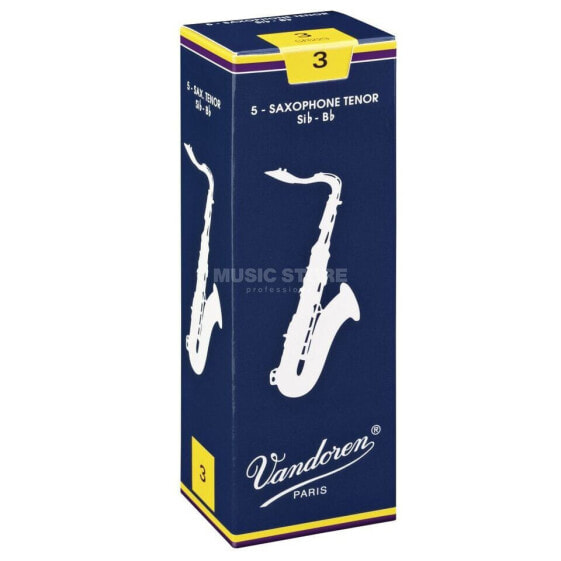 Vandoren Classic Tenor Sax Reeds 2.5 Box of 5