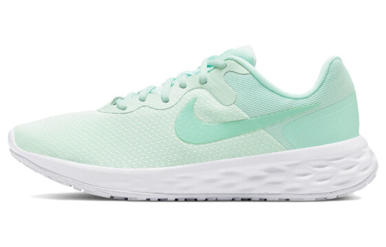 Кроссовки женские Nike REVOLUTION Next Nature зелено-белые