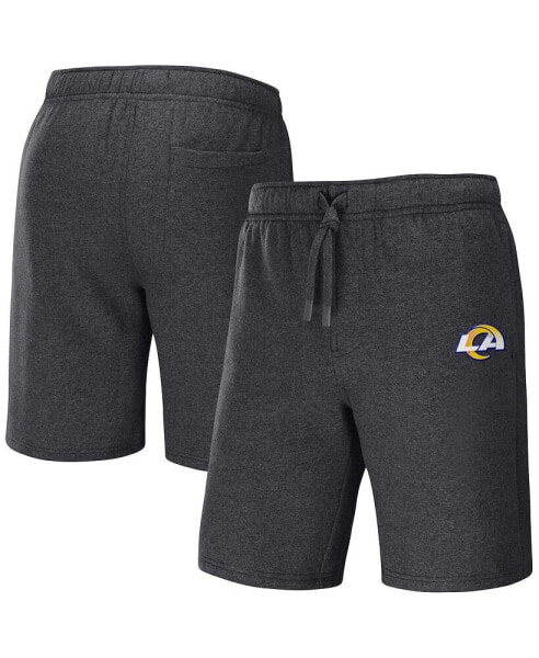 Шорты мужские Fanatics коллекция NFL x Darius Rucker Heather Charcoal с логотипом Los Angeles Rams