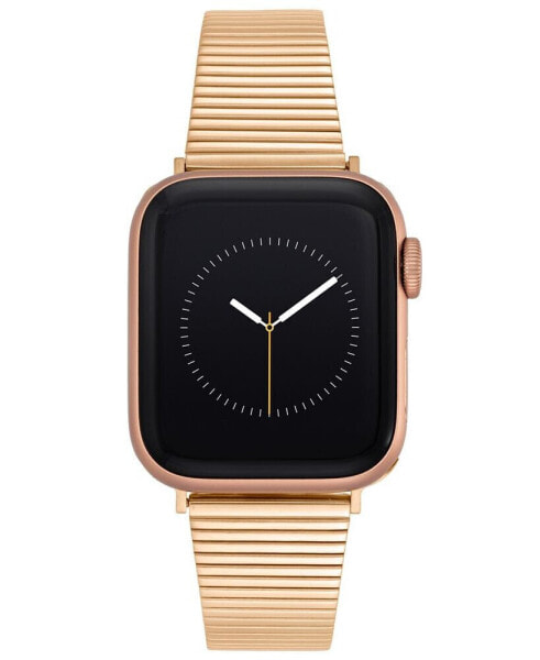 Ремешок Anne Klein Rose Gold-Tone Stainless Steel Bar Compatible with Apple Watch