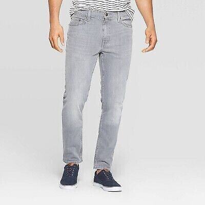 Men's Slim Fit Jeans - Goodfellow & Co Gray 34x34