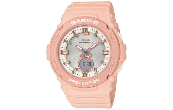 Часы CASIO BABY G Solar BGA 2700 4A Pink Orange