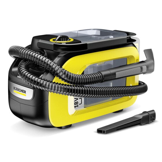 Kärcher SE 3-18 Compact - Carpet - 1.9 L - 1.2 L - 18 V - Black - Yellow - 1.9 m