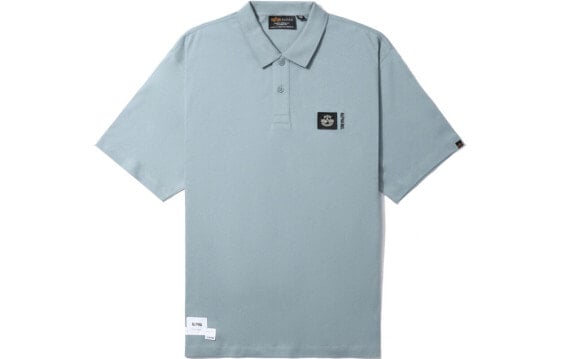 Alpha Industries SS22 刺绣贴布休闲短袖Polo衫 情侣款 送礼推荐 / Поло Alpha Industries SS22 Polo A5XPOM2038LXI