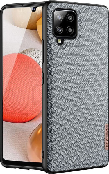 Dux Ducis Dux Ducis Fino etui pokrowiec pokryty nylonowym materiałem Samsung Galaxy A42 5G niebieski