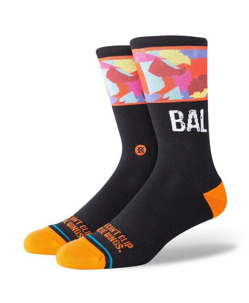 Men's Black Baltimore Orioles 2023 City Connect Crew Socks