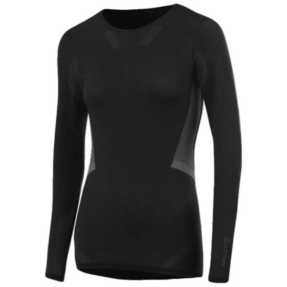 LOEFFLER Transtex Warm Hybrid Long Sleeve Base Layer