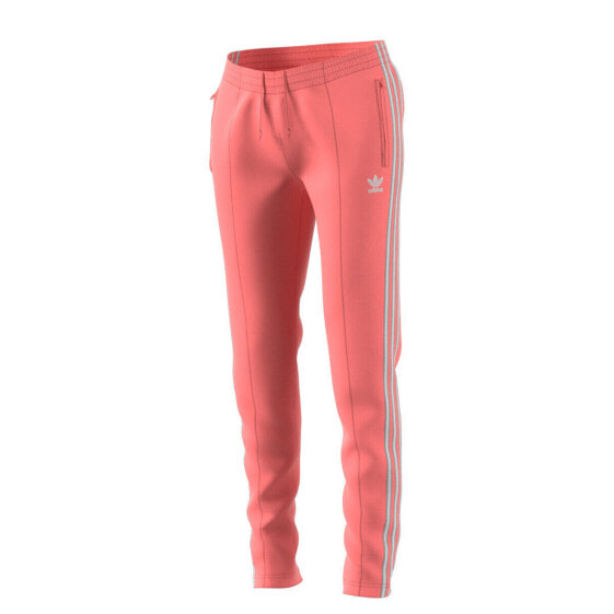 Adidas Originals Superstar Women's Track Pants Tactile Rose-White dh3179